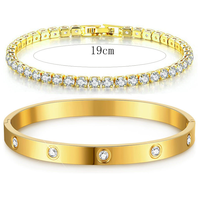 Set di Bracciali Oro e Argento - Eleganti e Versatili per Ogni Occasione